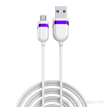 Micro USB Data Cable, White, Plug-and-play and Hot Swap Functions